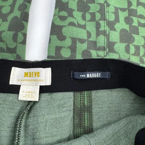 Maeve Anthropologie The Margot Kick Flare Pants Size XS NWT - Picture 10 of 14